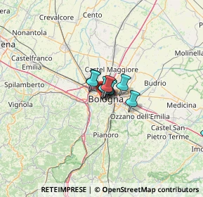 Mappa Via Gaetano Bottrigari, 40134 Bologna BO, Italia (9.95818)