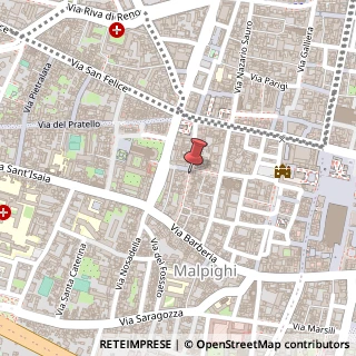 Mappa Via de' Gombruti, 2/D, 40123 Bologna, Bologna (Emilia Romagna)