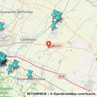 Mappa Via della Liberazione, 40054 Budrio BO, Italia (7.73778)