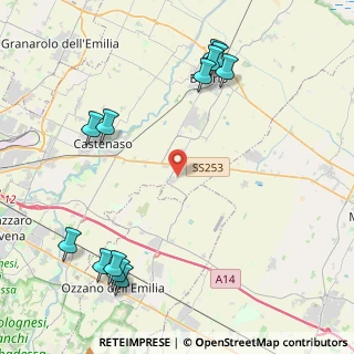 Mappa Via della Liberazione, 40054 Budrio BO, Italia (5.51583)