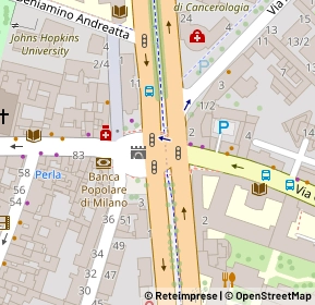 Mappa Piazza di Porta San Vitale, 40125 Bologna BO, Italia (0.052)