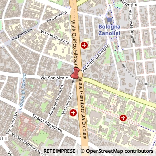 Mappa Piazza di Porta San Vitale, 4, 40125 Bologna, Bologna (Emilia Romagna)