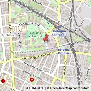 Mappa Via Bonaventura Cavalieri, 3, 40138 Bologna, Bologna (Emilia Romagna)