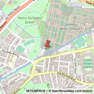Mappa Via della Barca, 1/3D, 40133 Bologna, Bologna (Emilia Romagna)