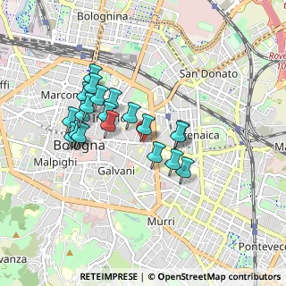 Mappa Via San Leonardo, 40126 Bologna BO, Italia (0.785)