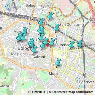 Mappa Via San Leonardo, 40126 Bologna BO, Italia (0.8555)