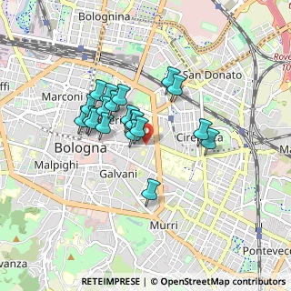 Mappa Via San Leonardo, 40126 Bologna BO, Italia (0.685)