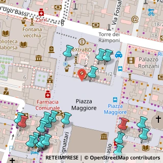 Mappa Piazza del Nettuno, 40124 Bologna BO, Italia (0.08261)