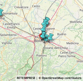 Mappa Piazza del Nettuno, 40124 Bologna BO, Italia (13.83833)