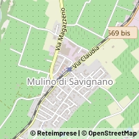 মানচিত্র Savignano sul Panaro