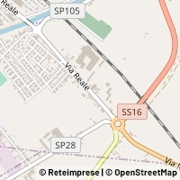 মানচিত্র Alfonsine