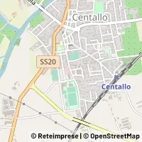 Mapa Centallo