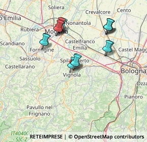 Mappa Via Francesco Petrarca, 41058 Vignola MO, Italia (14.6025)