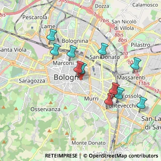 Mappa 40125 Bologna BO, Italia (1.86182)