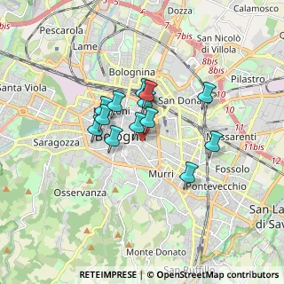 Mappa 40125 Bologna BO, Italia (1.23308)