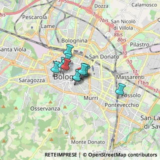 Mappa 40125 Bologna BO, Italia (0.85091)