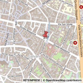 Mappa Strada Maggiore, 39, 40125 Bologna, Bologna (Emilia Romagna)