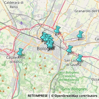Mappa 40125 Bologna BO, Italia (2.30769)