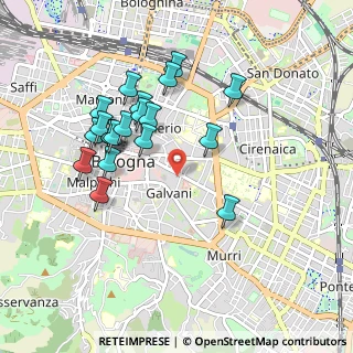 Mappa 40125 Bologna BO, Italia (0.9125)