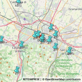Mappa Via Santa Caterina, 40100 Bologna BO, Italia (4.01462)