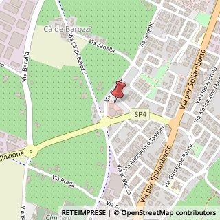 Mappa Via Enrico Caruso, 39/P, 41058 Vignola, Modena (Emilia Romagna)