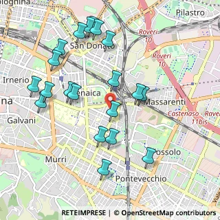 Mappa Via Manfredi Eustachio, 40138 Bologna BO, Italia (1.092)