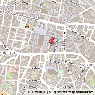 Mappa Galleria Cavour, 4, 40124 Bologna, Bologna (Emilia Romagna)