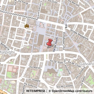 Mappa Galleria Cavour, 6, 40124 Bologna, Bologna (Emilia Romagna)