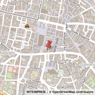 Mappa Galleria Cavour, 7, 40124 Bologna, Bologna (Emilia Romagna)