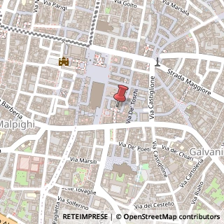 Mappa Galleria Cavour, 8, 40124 Bologna, Bologna (Emilia Romagna)