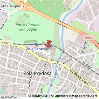Mappa Piazza Giuseppe Di Vittorio, 1, 40069 Zola Predosa, Bologna (Emilia Romagna)