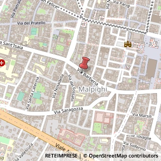 Mappa Via Barberia, 24, 40123 Bologna, Bologna (Emilia Romagna)