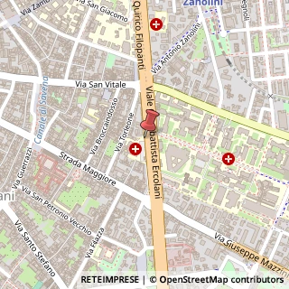 Mappa Viale Giambattista Ercolani, 9, 40138 Bologna, Bologna (Emilia Romagna)