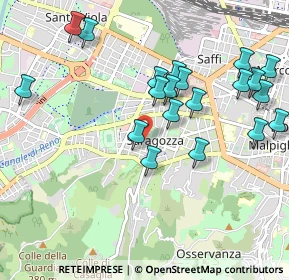 Mappa Via Duccio Galimberti, 40134 Bologna BO, Italia (1.075)