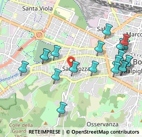 Mappa Via Duccio Galimberti, 40134 Bologna BO, Italia (1.115)