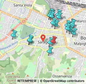 Mappa Via Duccio Galimberti, 40134 Bologna BO, Italia (1.0155)