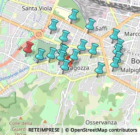 Mappa Via Duccio Galimberti, 40134 Bologna BO, Italia (0.8305)