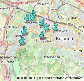 Mappa Via Duccio Galimberti, 40134 Bologna BO, Italia (1.60364)