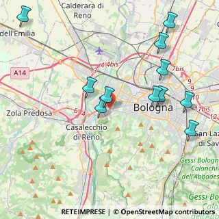 Mappa Via Gastone Sozzi, 40133 Bologna BO, Italia (4.64)