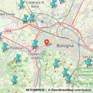 Mappa Via Gastone Sozzi, 40133 Bologna BO, Italia (7.075)