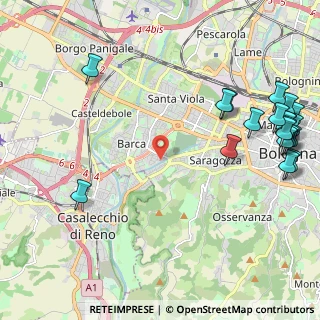 Mappa Via Giovanni Crocioni, 40133 Bologna BO, Italia (3.0475)