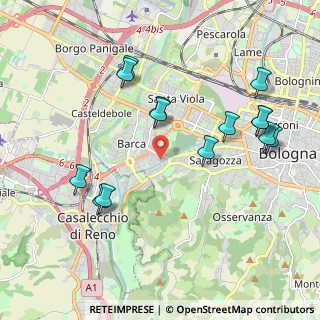 Mappa Via Giovanni Crocioni, 40133 Bologna BO, Italia (2.16857)