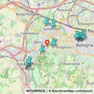 Mappa Via Giovanni Crocioni, 40133 Bologna BO, Italia (2.37923)