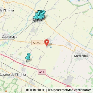 Mappa Sabbionara 611 blocco, 40059 Medicina BO, Italia (5.219)