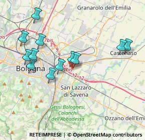 Mappa Via Tommaso Martelli, 40138 Bologna BO, Italia (4.01167)