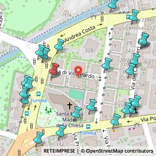 Mappa Via di Villa Pardo, 40134 Bologna BO, Italia (0.08889)
