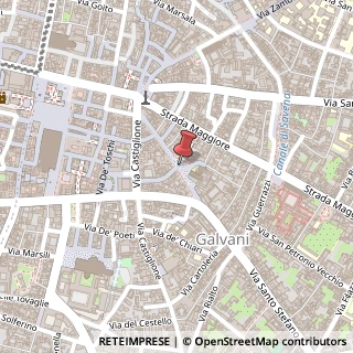 Mappa Via s. stefano 46/d, 40125 Bologna, Bologna (Emilia Romagna)