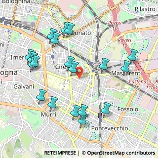Mappa Via Francesco Rocchi, 40138 Bologna BO, Italia (1.154)