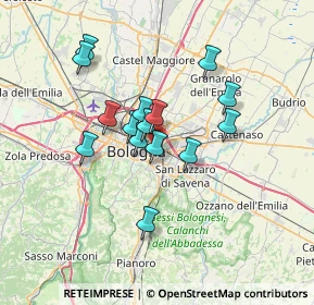Mappa Via Francesco Rocchi, 40138 Bologna BO, Italia (5.624)