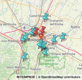 Mappa Via Francesco Rocchi, 40138 Bologna BO, Italia (5.32643)